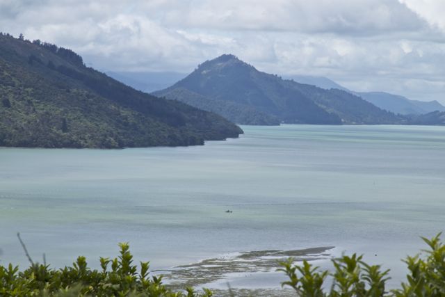 Prachtig, de Marlborough Sounds!!