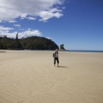 Nog net op tijd voor de Low Tide short cut